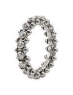 Кольцо из белого золота c бриллиантами