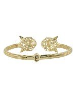 Браслет из лимонного золота c изумрудом