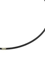 Гайтан из зелёного золота c кожаным шнурком