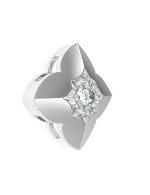 Подвеска из белого золота c бриллиантами