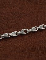 Цепь из белого золота