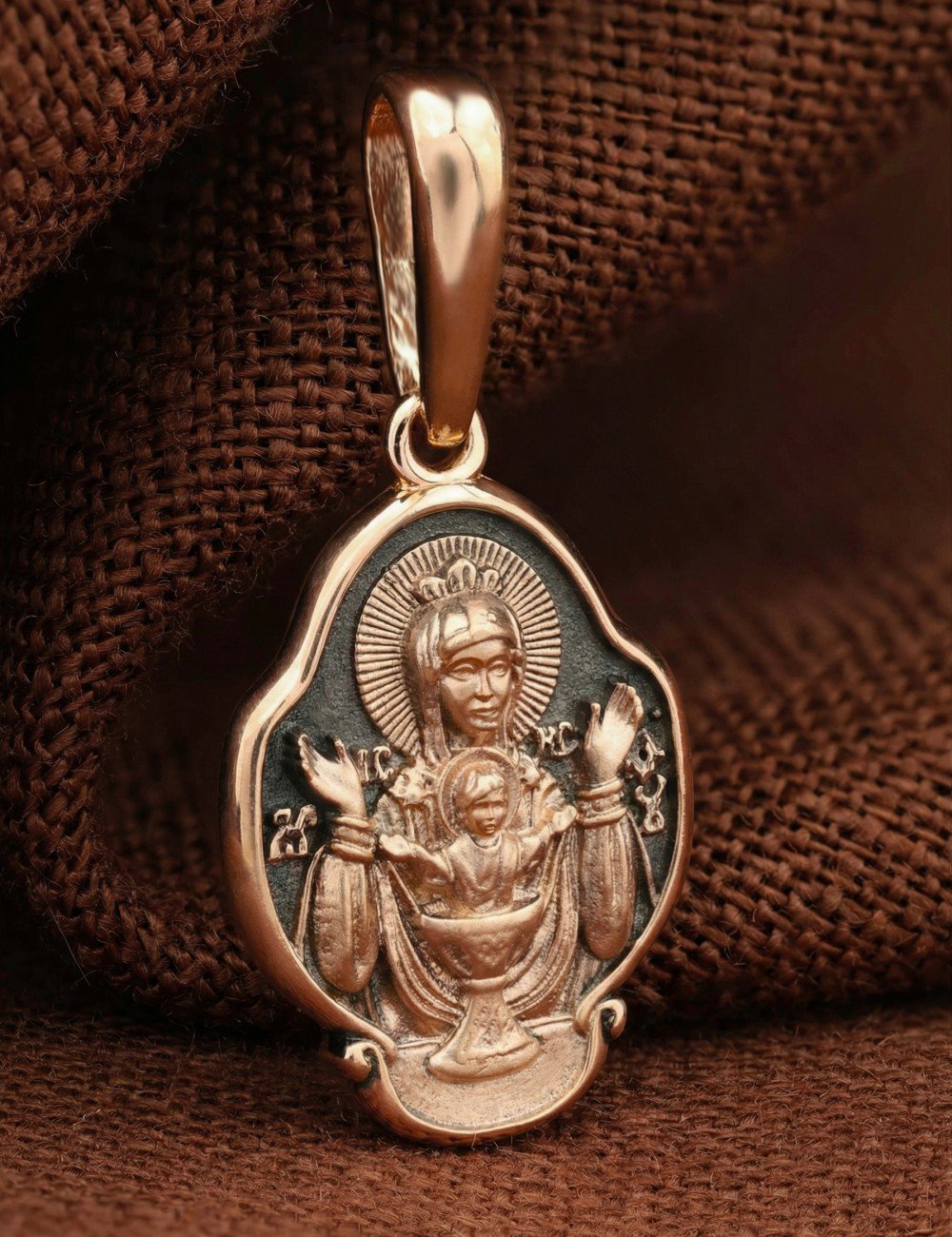 Образок из золота