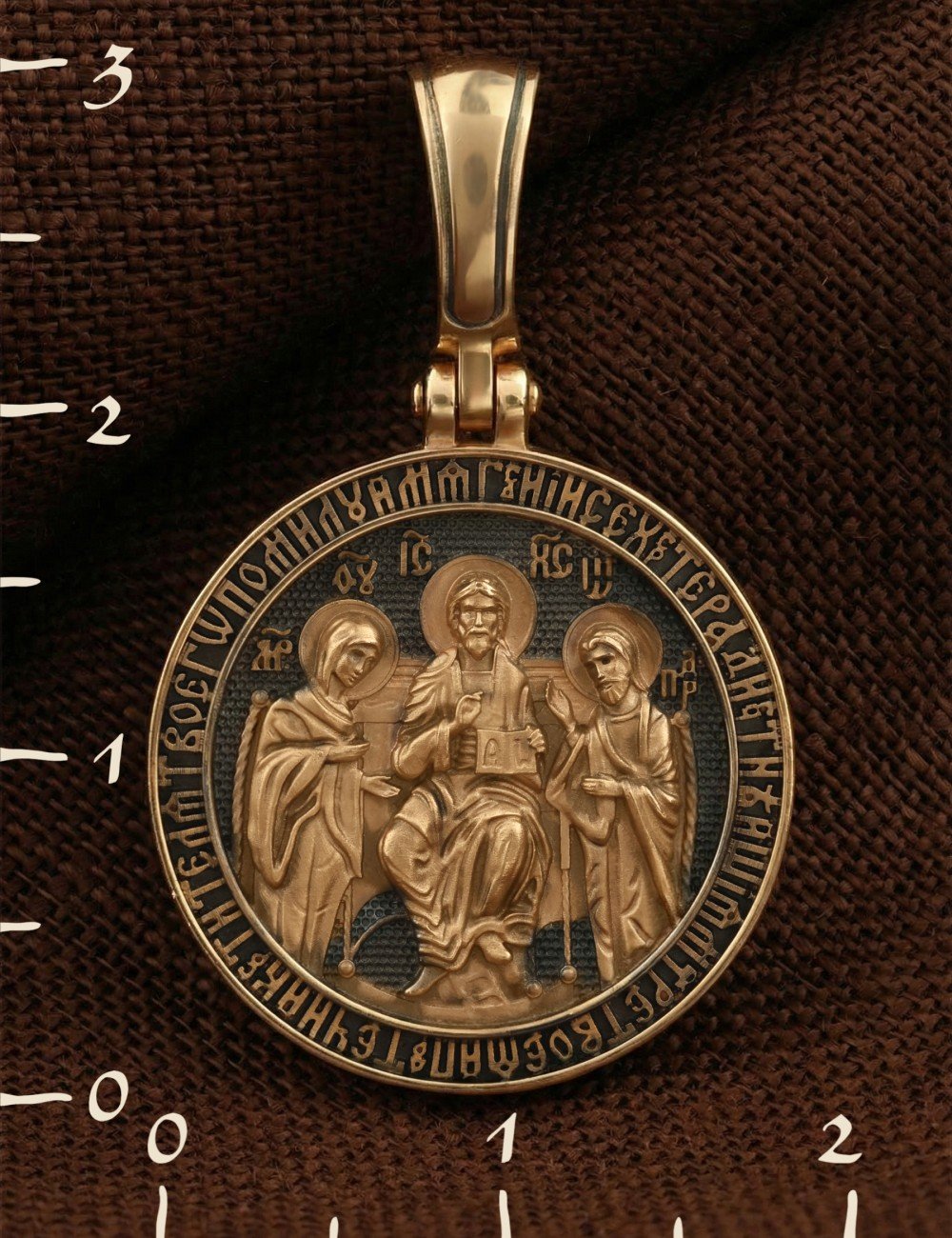 Образок из золота