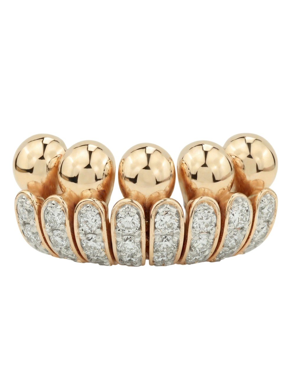 Кольцо из золота c бриллиантами