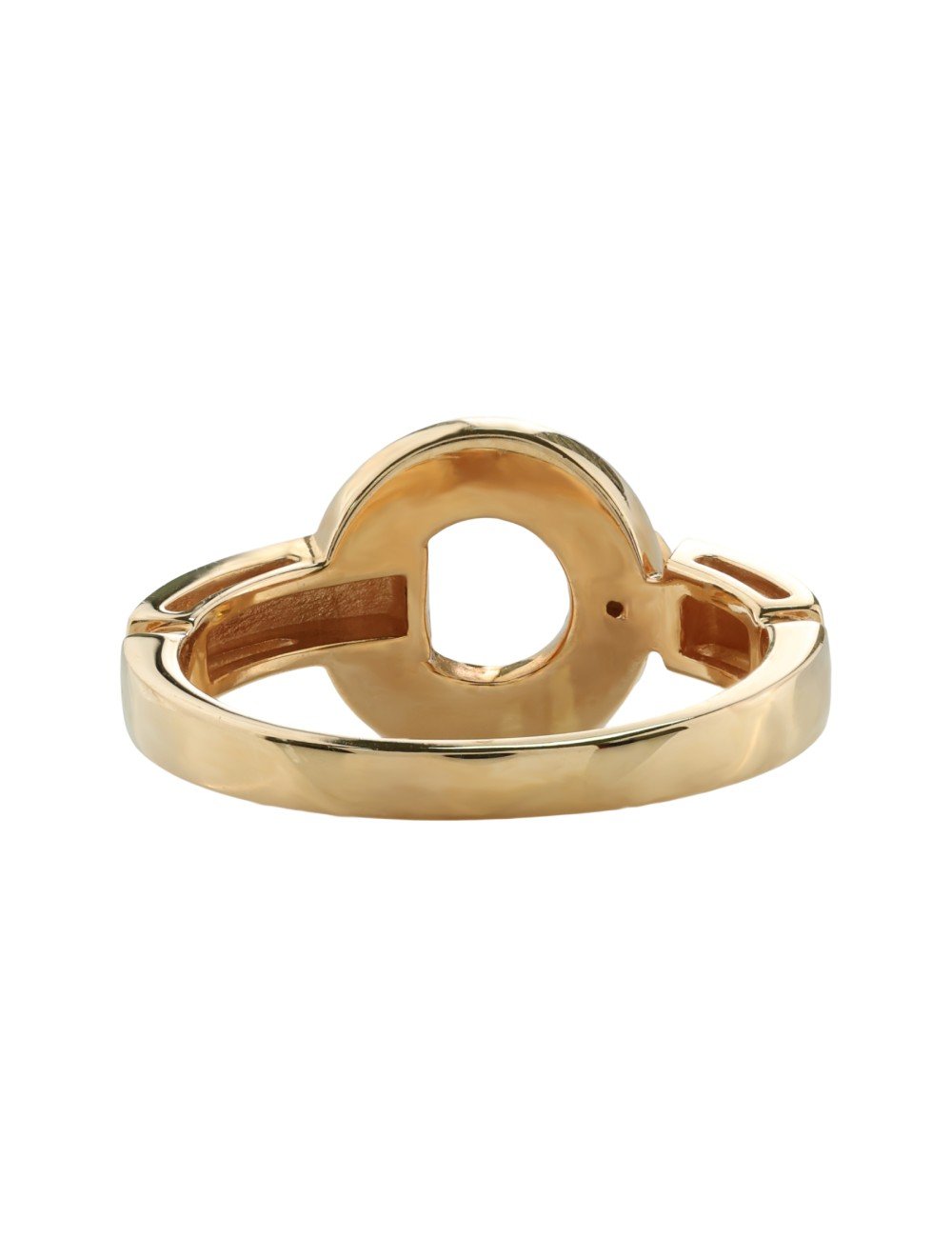 Кольцо из золота c бриллиантами и ониксом