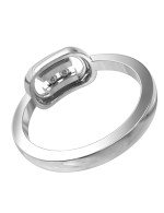 Кольцо из белого золота c бриллиантами