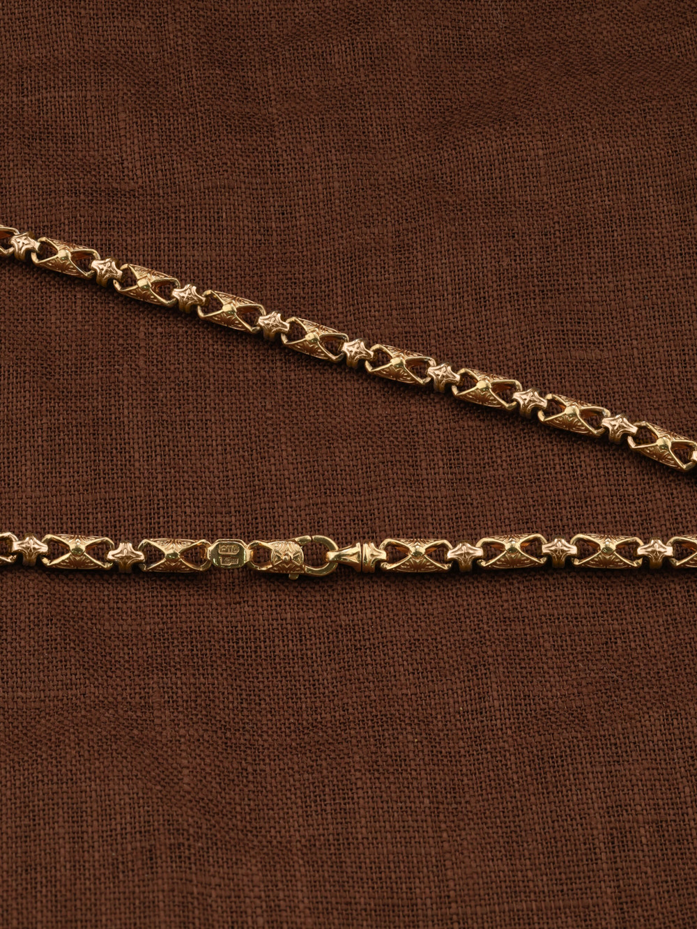 Цепь из красного золота 585 пробы