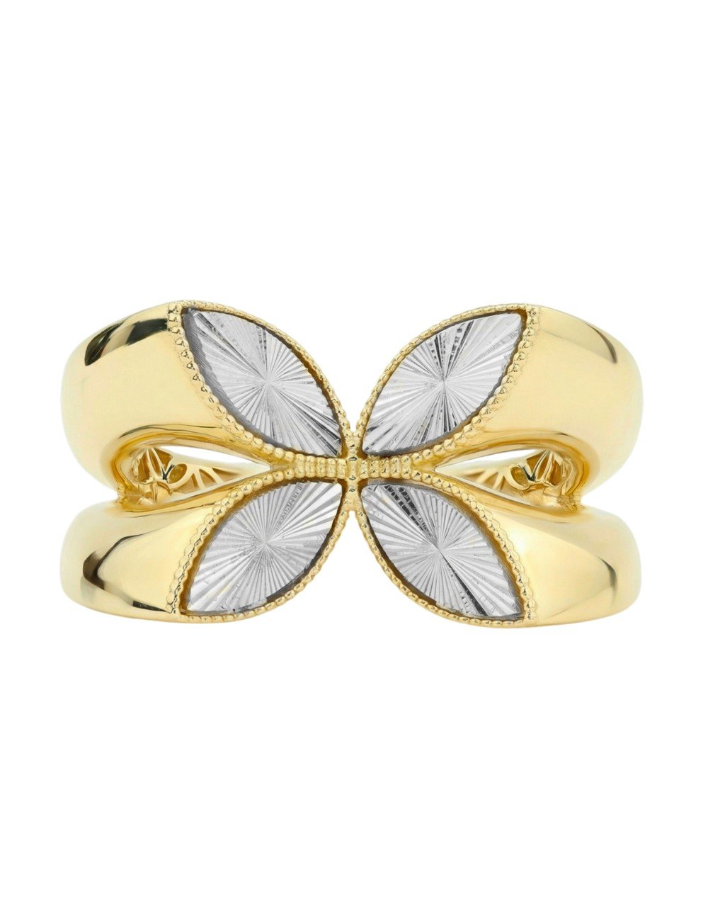 Кольцо из лимонного золота