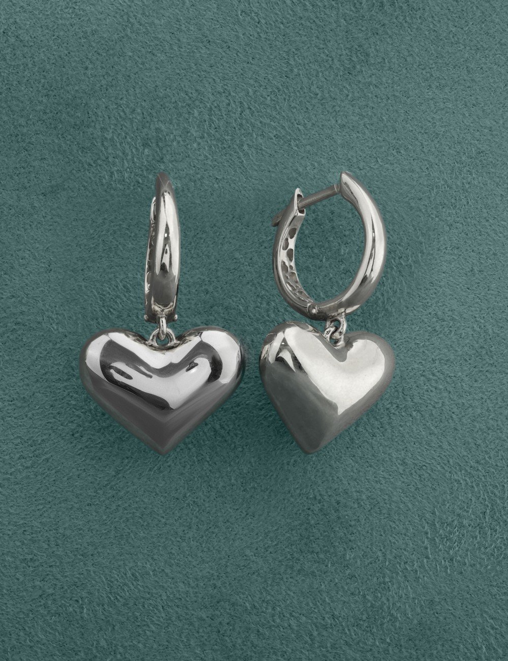 Серьги из белого золота