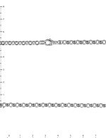 Цепь из белого золота