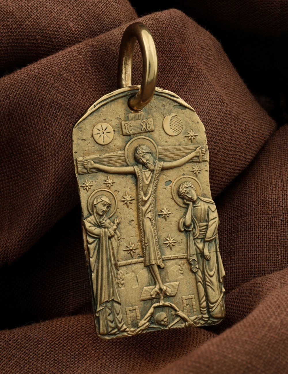 Образок из зелёного золота