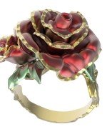 Кольцо из лимонного золота