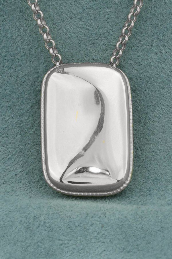 Подвеска из белого золота