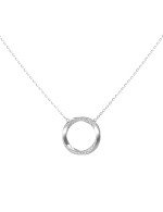 Колье из белого золота c бриллиантами