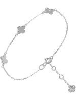 Браслет из белого золота c бриллиантами