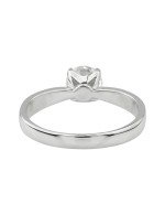 Кольцо из белого золота c бриллиантами