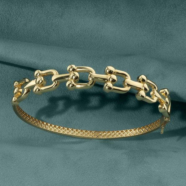 Браслет из лимонного золота 585 пробы