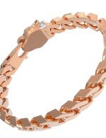 Браслет из золота c бриллиантами и изумрудом