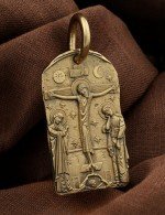 Образок из лимонного золота