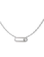 Колье из белого золота c бриллиантами