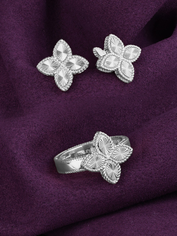 Кольцо из белого золота 585 пробы