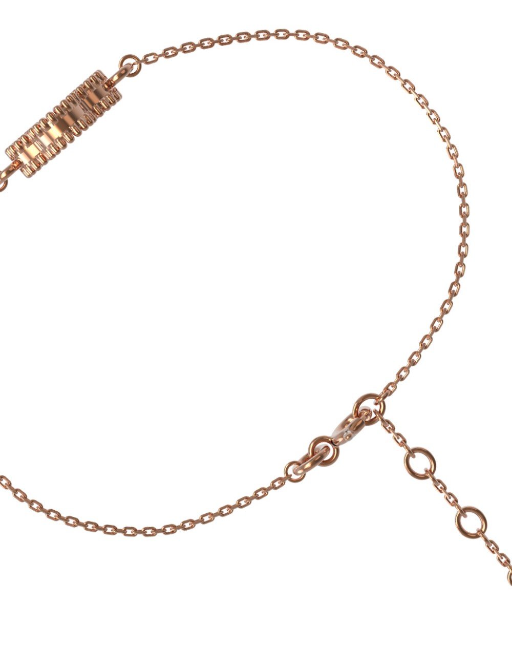 Браслет из золота c малахитом