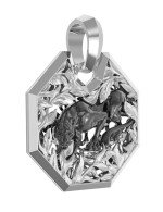 Подвеска из белого золота