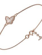 Браслет из золота c перламутром