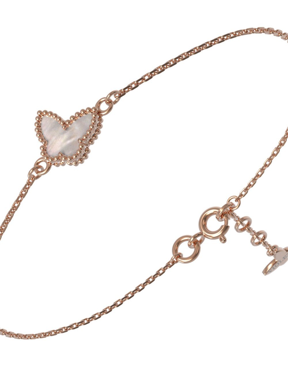 Браслет из золота c перламутром