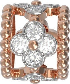 Подвеска из золота c бриллиантами