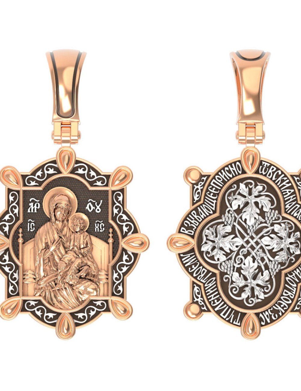 Образок из золота