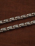 Цепь из белого золота