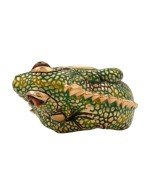 Кольцо из золота c эмалью и рубином