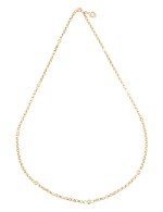 Цепь из золота c фианитом