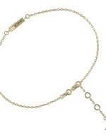 Браслет из лимонного золота c лазуритом