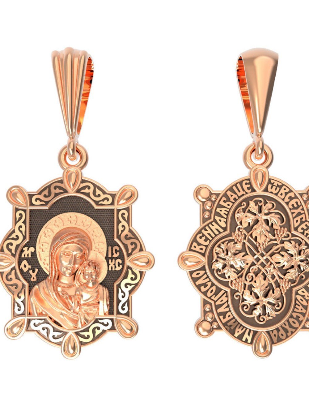 Образок из золота