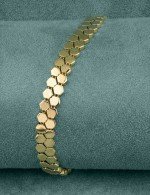 Браслет из лимонного золота