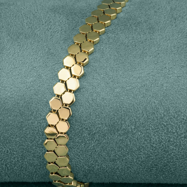 Браслет из лимонного золота 585 пробы