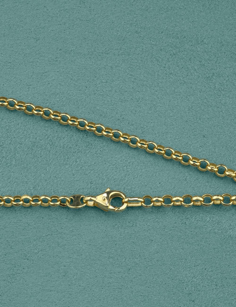 Цепь из лимонного золота