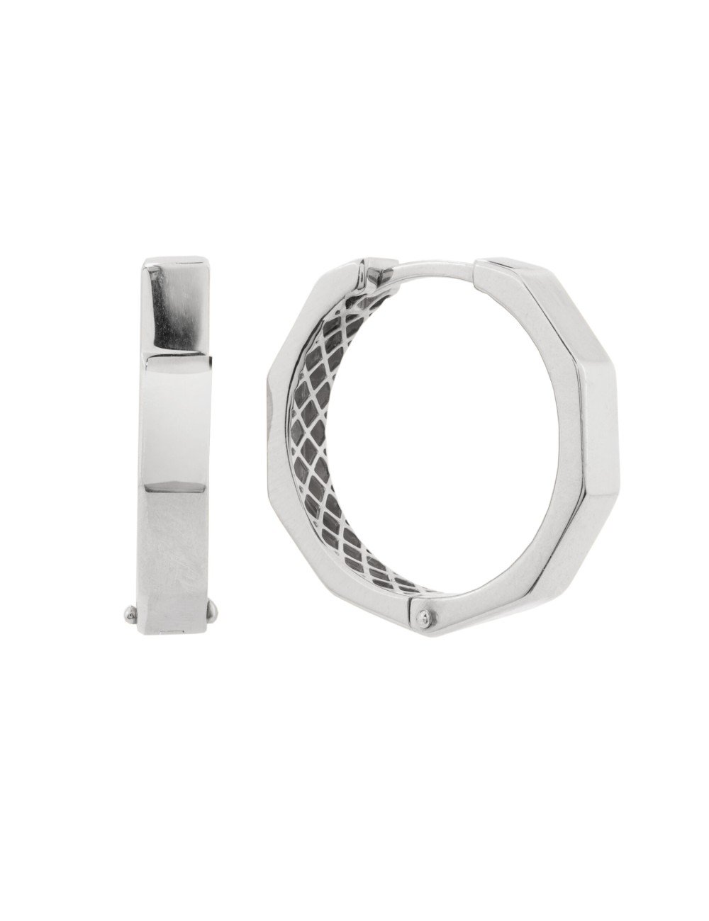 Серьги из белого золота