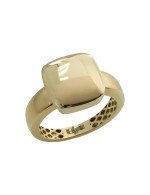 Кольцо из лимонного золота