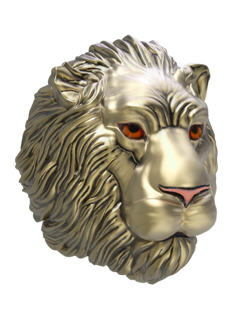 Кольцо из лимонного золота c эмалью