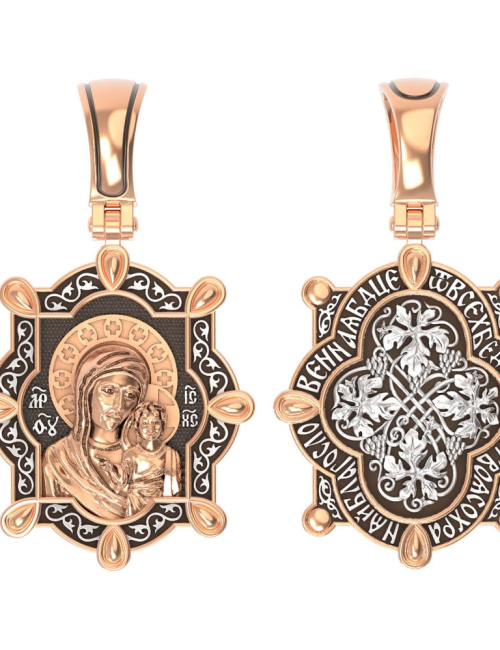 Образок из золота