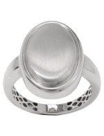 Кольцо из белого золота