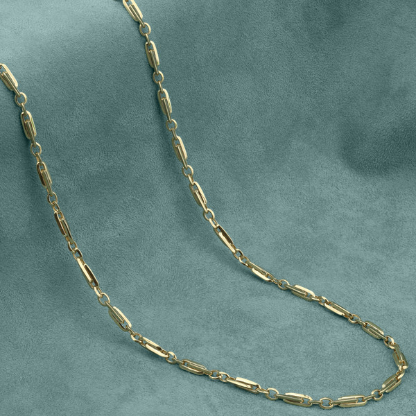 Цепь из лимонного золота 585 пробы