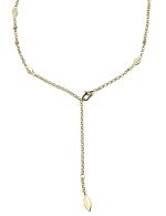 Колье из лимонного золота