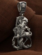 Образок из белого золота