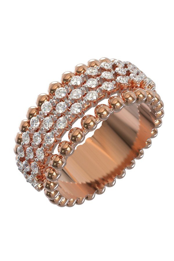 Кольцо из золота c бриллиантами