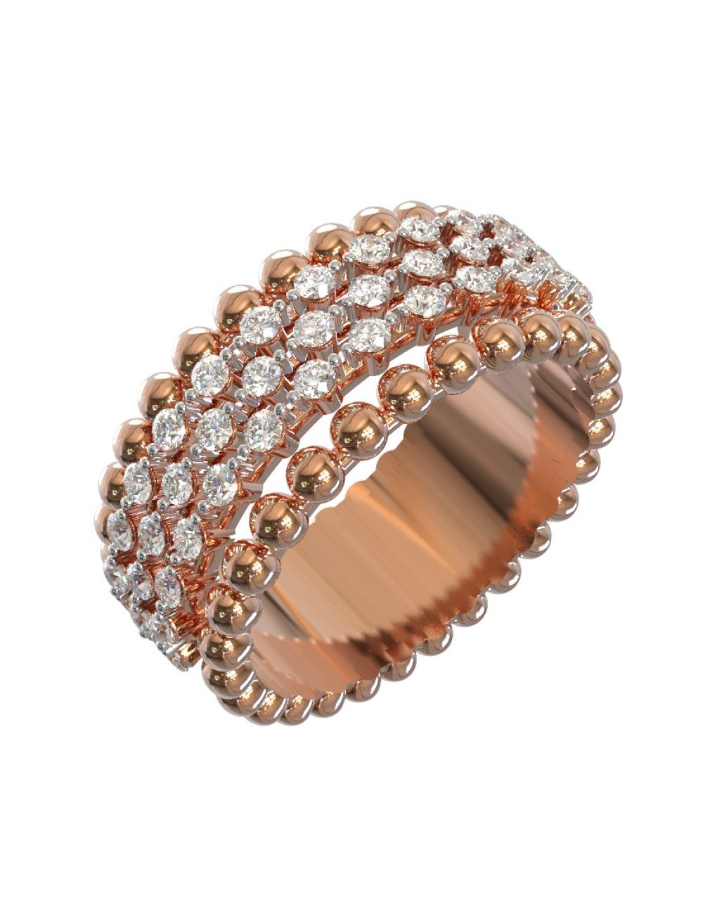 Кольцо из золота c бриллиантами