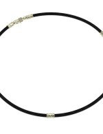 Шнурок шёлковый из зелёного золота c шёлковым шнурком